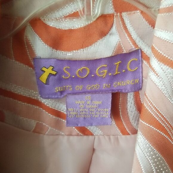 S.O.G.I.C Piece Midi skirt / dress set Women's size 14 - Picture 12 of 12